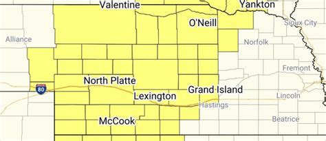 Panhandle Counties included in Severe Thunderstorm Watch - PANHANDLE - NEWS CHANNEL NEBRASKA