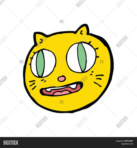 Cartoon Crazy Cat Vector & Photo (Free Trial) | Bigstock