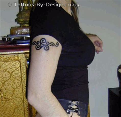 Triple Spiral Tattoo