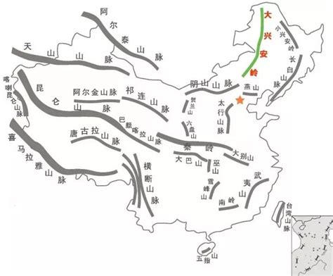 东北地区山脉图,东北地区简图,东北地区地形图_大山谷图库