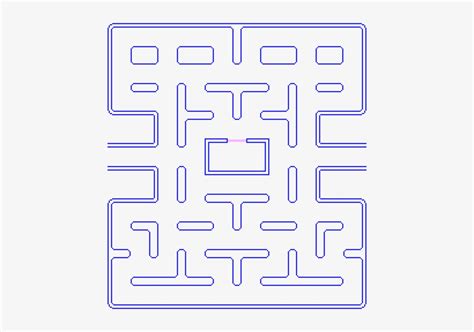 Maze - Pacman Board Black And White PNG Image | Transparent PNG Free Download on SeekPNG