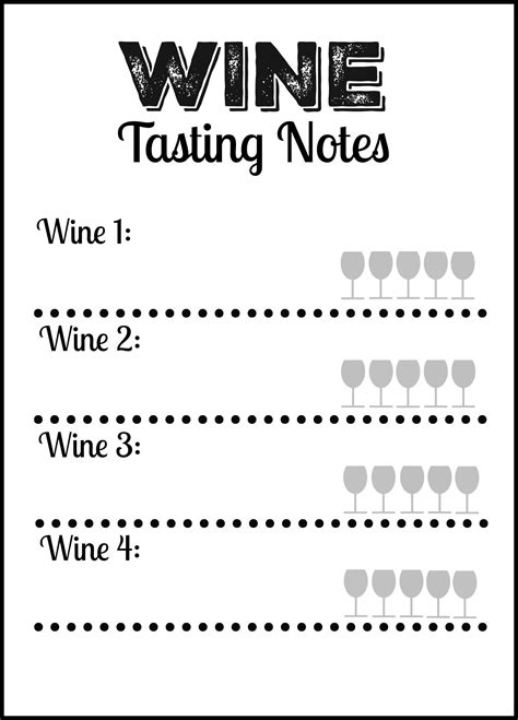 Wine Tasting Party | Free Printable Wine Tasting Notes Card | Wine tasting notes, Wine tasting ...