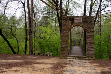 Photo of Swinging Bridge at Tishomingo State Park, Mississippi