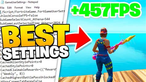 The BEST Game User Settings In Fortnite Chapter 5! - YouTube