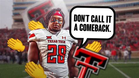 Texas Tech football’s Tahj Brooks returning for one more season amid ...