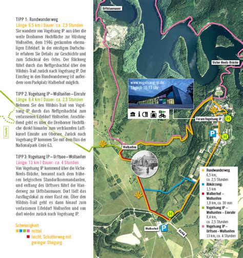 Freizeit und Wandern - Vogelsang IP – Internationaler Platz