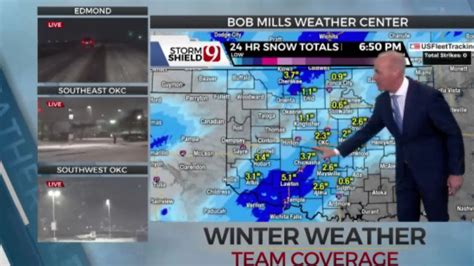 Some Parts Of Oklahoma See Up To 5 Inches Of Snow, More Expected Tonight