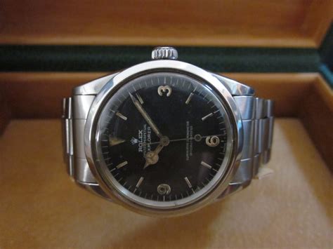 Retro7 watches: Rare & vintage rolex explorer 1. 1016