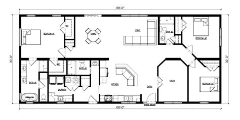 Delaware Modular Home Floor Plan | Custom Modular Homes | Northstar Systembuilt