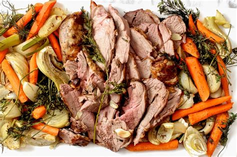 Leg of Lamb with roasted fennel, onions, and carrots {gluten free ...