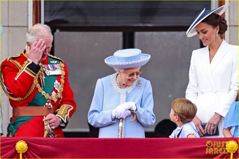 Kate Middleton, Prince William, & Their Three Kids Join Queen Elizabeth for Trooping the Colour ...