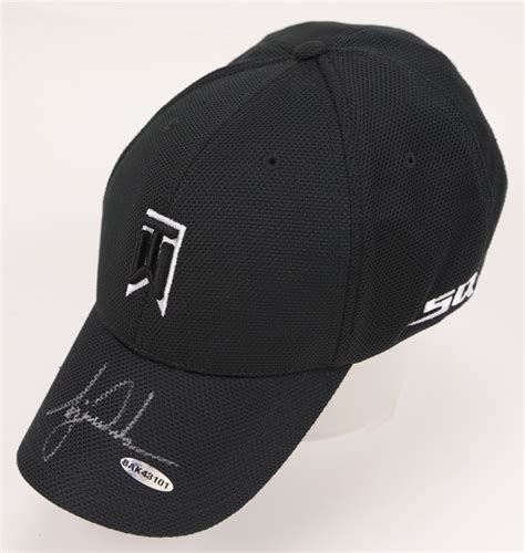 Tiger Woods Signed TW Nike Hat (UDA)