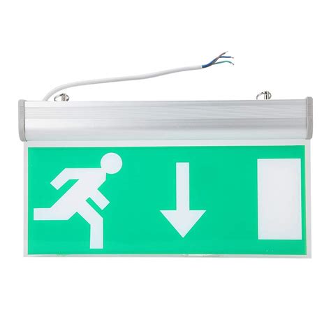 Buy Emergency Exit Light, LED Exit Lighting Sign 110-220V Safety ...