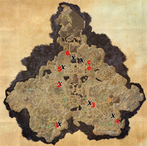 Coldharbour Treasure Map Locations | Elder Scrolls Online Guides