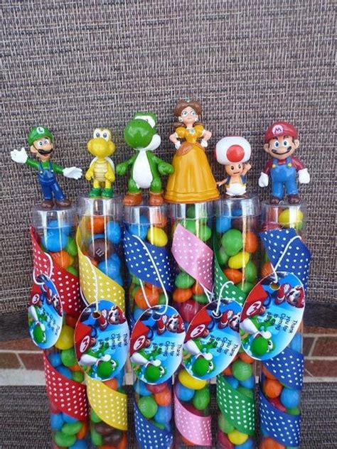 super mario bros birthday party favors by angilee123 on Etsy