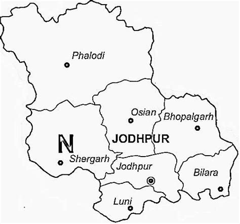 Jodhpur District Guide Map Rajasthan- Jodhpur District Tourism Climate ...