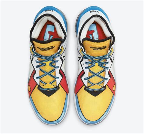 Nike LeBron 18 Low Stewie Griffin Cartoon Art CV7562-104 Release Date - SBD