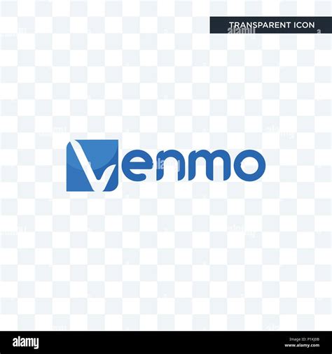 venmo vector icon isolated on transparent background, venmo logo ...