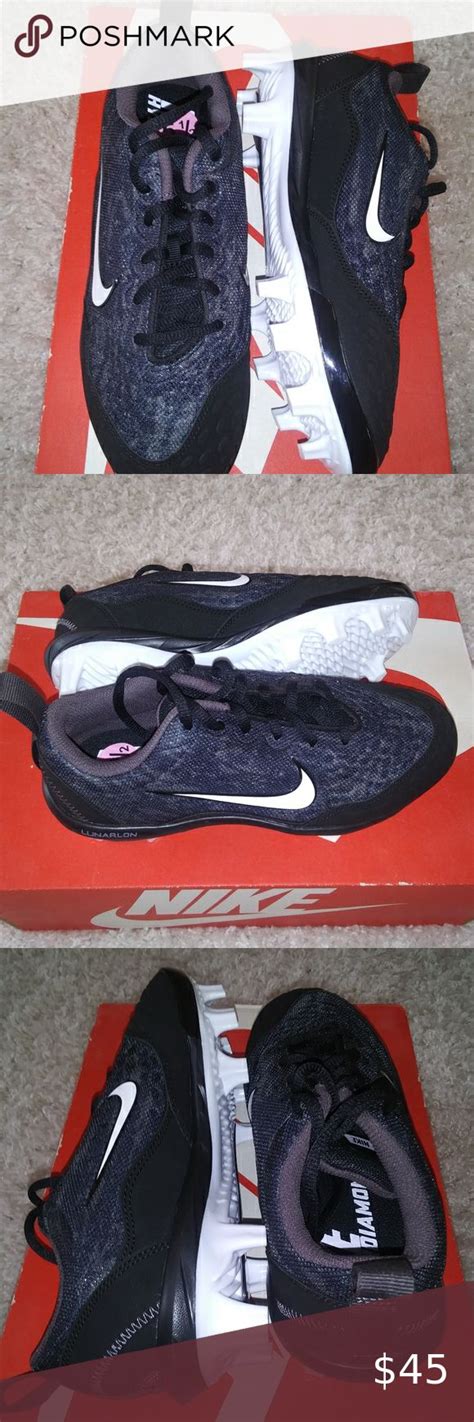 Nike Softball Cleats | Softball cleats, Black nikes, Nike