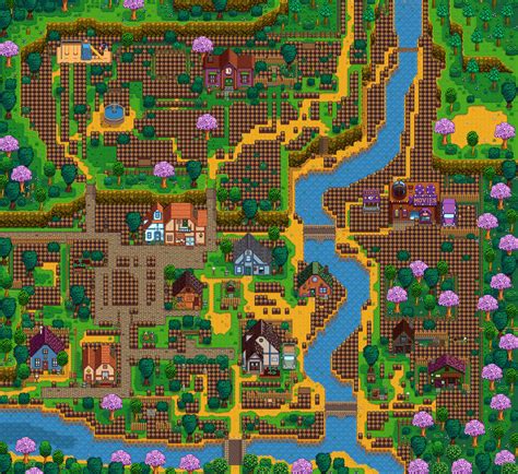 Stardew Valley NPC Paths 1.5 Fully Updated : r/StardewValley