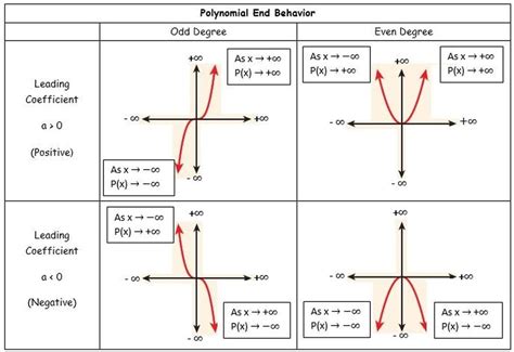 Identify The End Behavior Of The Polynomial