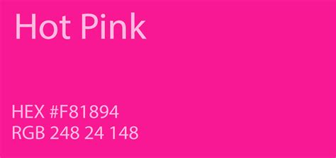 24 Shades of Pink Color Palette – graf1x.com