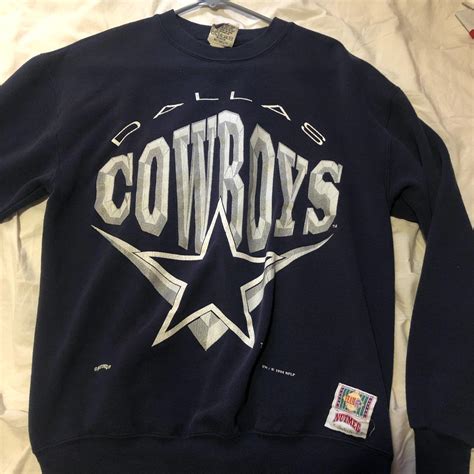 Vintage Dallas Cowboys Sweatshirt Size - M Great... - Depop