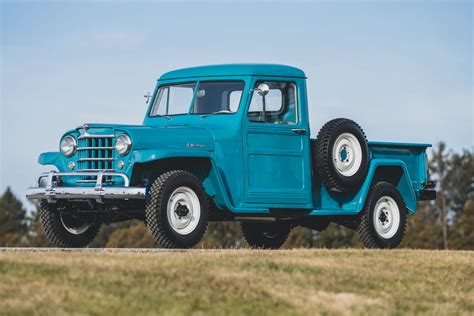 A Completely Restored 1951 Willys 4x4 Pickup Truck