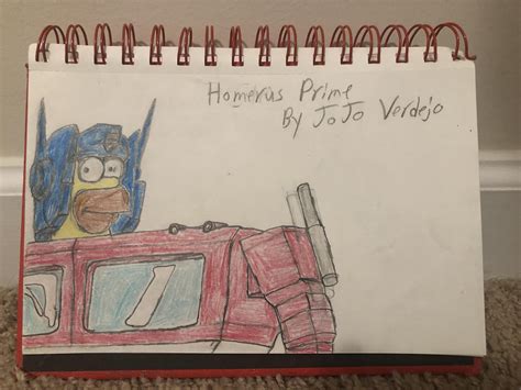 Here’s my transformers x simpsons crossover fanart work. I call it the ...