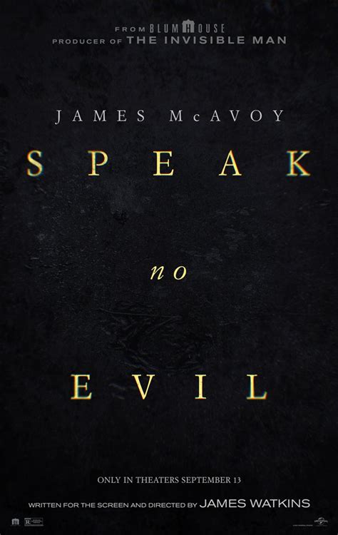 Speak No Evil Movie Poster