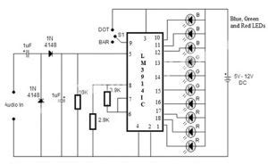VU Meter : Circuit Diagram, Working, Characteristics and Its Applications
