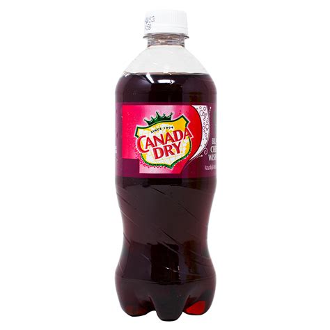 Canada Dry Black Cherry Ginger Ale - 591mL | Candy Funhouse – Candy Funhouse CA