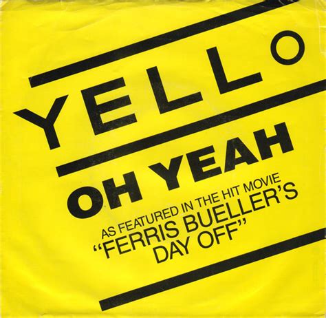 Yello - Oh Yeah (1986, Vinyl) | Discogs