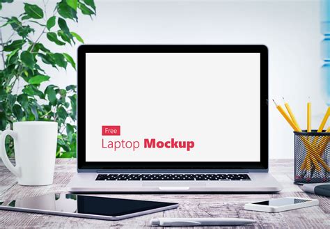 Laptop Mockup Free PSD File Download 2023 - Daily Mockup