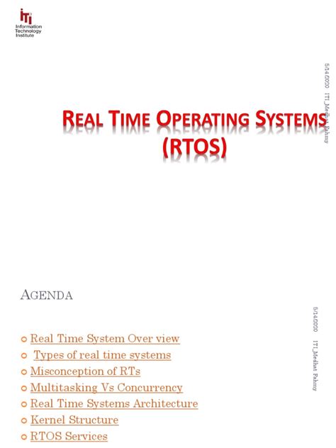 RTOS Presentation PDF | PDF | Scheduling (Computing) | Real Time Computing