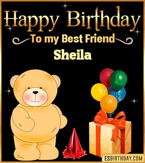 Happy Birthday Sheila GIF 🎂 Images Animated Wishes【28 GiFs】