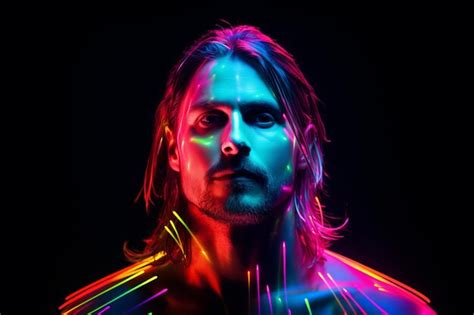 Premium AI Image | Neon Nirvana Nirvana live wallpaper photo