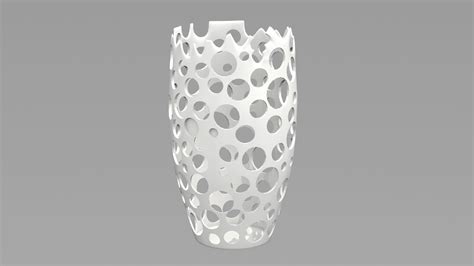 Modern vase art 3D print model | CGTrader