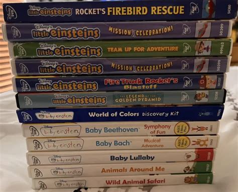 BABY EINSTEIN & Little Einsteins Collection [12 DVD Set] EUR 10,56 - PicClick DE