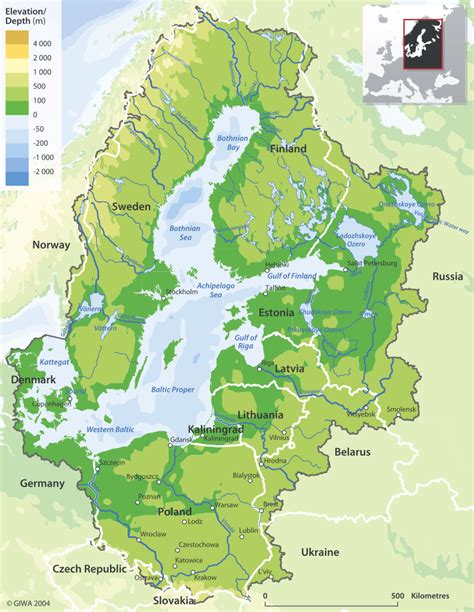 Baltic Sea | Geografia e historia, Mapa historico, Mapa de geografía