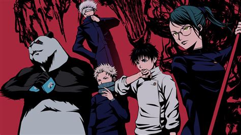 Maki Zenin Orimoto Rika. Panda Satoru Gojo Toge Inumaki Yuta Okkotsu HD Jujutsu Kaisen ...