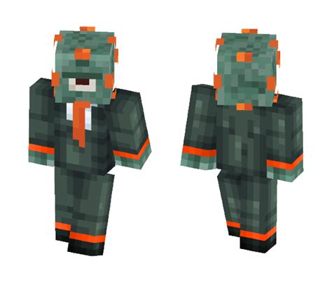 Minecraft Suit Skin Layout