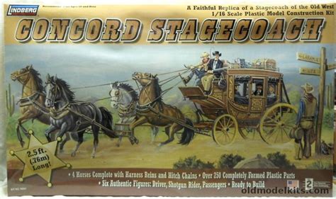 Classic Wells Fargo Stagecoach Model Kit