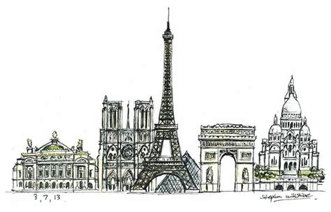 Le dessin de paysage - trouvez de l'inspiration pour dessiner | Skyline ...