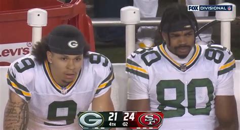 NFL Fox Sunday viewers spot Packers stunned reactions moments after ...