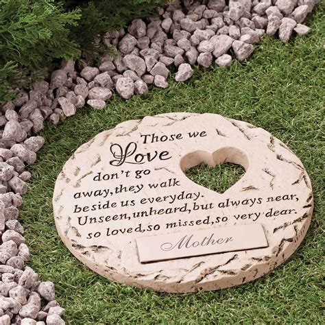 personalized memorial garden stones for mom - Helene Mckay