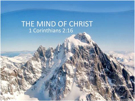 Mind of christ | PPT