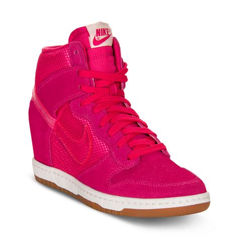 Nike Dunk Sky Hi Sneakers in Pink (PINK FORCE) | Lyst