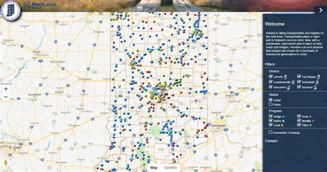 Indianapolis Road Construction Project Map - Get Latest Map Update