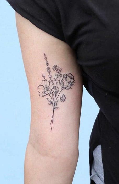 30 Beautiful Flower Tattoos for Women & Meaning - The Trend Spotter